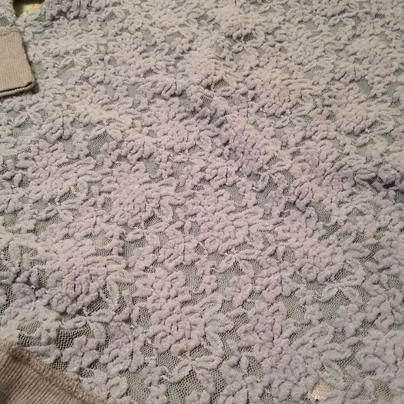 Eloise by Anthropologie Lace Sweatshirt - Picture 3 of 4